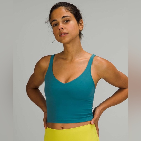 lululemon athletica Tops - 💙🆕Lululemon Align Tank Top Cropped *Nulu in Capture Blue✨NWT✨